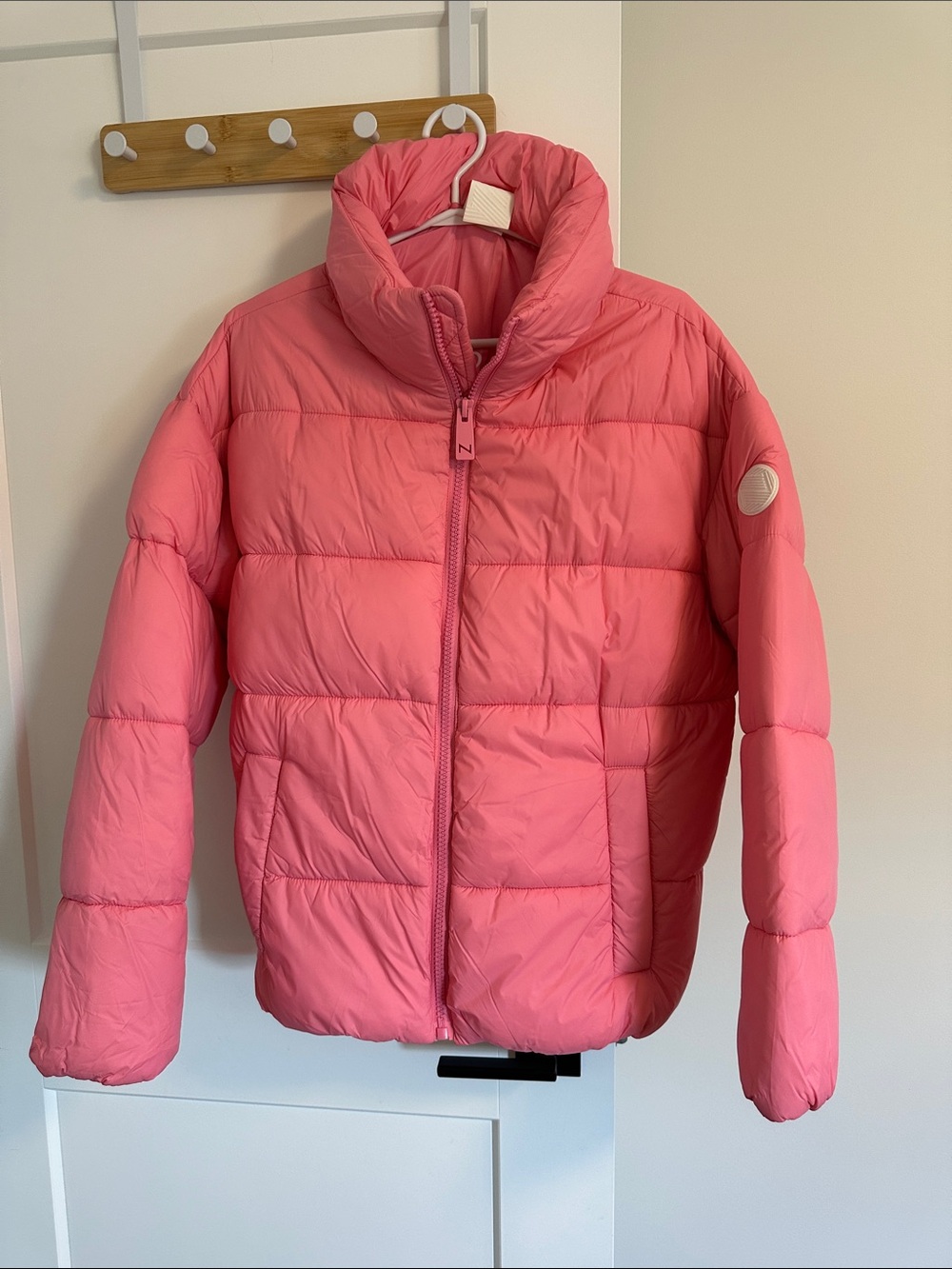 Noize Women’s Jillian Harris Pink Puffer Jacket